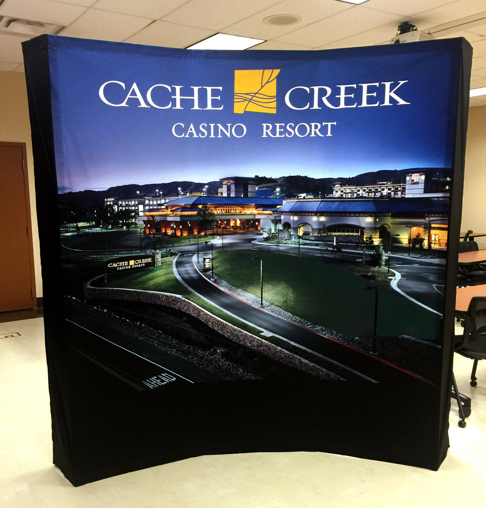 Cache Creek Casino Hop Up Trade Show Display - Project Portfolio