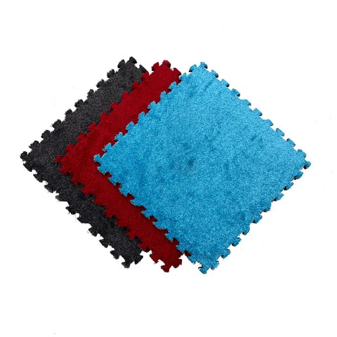 Eco-Friendly Interlocking Carpet Tiles – 28 oz. Trade Show Flooring