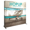 HopUp 8ft Tension Fabric Display - Straight with Endcaps