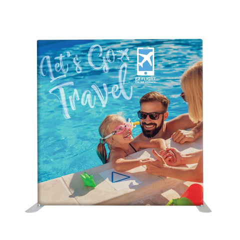 Custom Straight Fabric Tube Display – 8′ & 10′