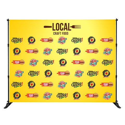 Custom Slider Backwall Banner Package – 8′ & 10′
