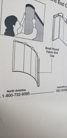 Nomadic Instand Popup Fabric End Panels - Coal / Black - Frontrunner Fabric