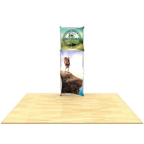 3D Snap 1x3 Tower Display