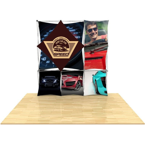 3D Snap Trade Show Display - 3x3