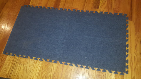 Pre-owned 10' x 20' Interlocking Carpeting Tiles