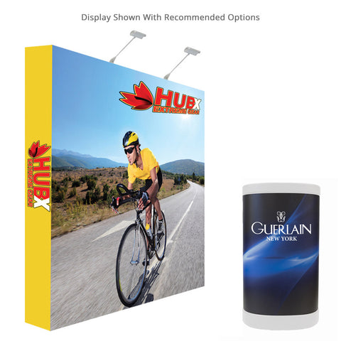 8 ft. Fabric Pop Up Display - Straight Graphic Package