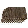 Faux Wood Interlocking Trade Show Flooring Tiles