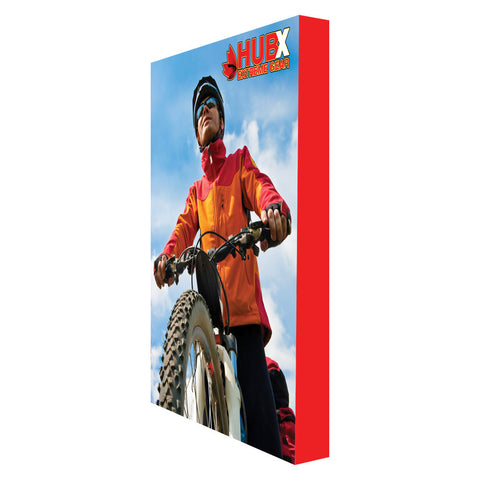 5 ft Fabric Pop Up Display Straight Graphic Package