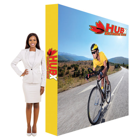 8 ft. Fabric Pop Up Display - Straight Graphic Package