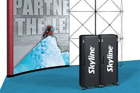 Black Skyline Mirage Transporter Trade Show Carrying Case - Used (Pre  Owned)