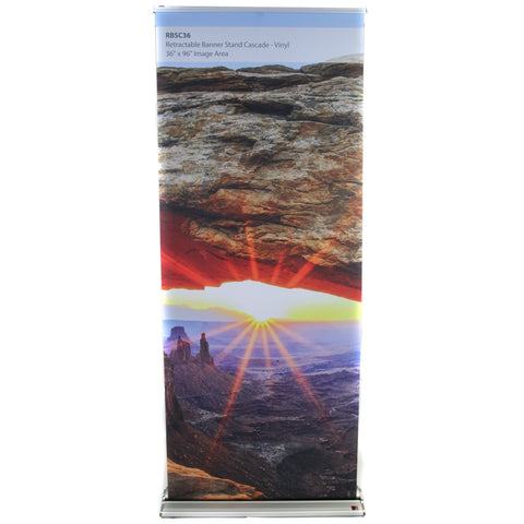 Cascade Retractable Banner Stand