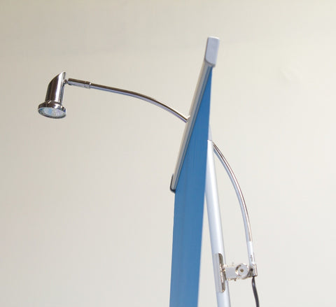 Clamp Trade Show Light Mounted