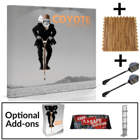 Coyote Pop-up Display Kit - 8'
