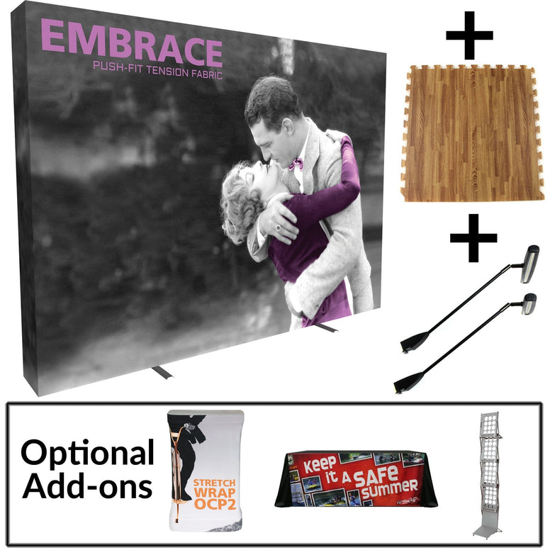 Embrace 10' Fabric Wall Display Starter Kit