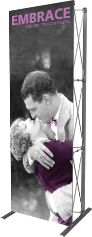 Embrace 1x3 Tower Display No Sides