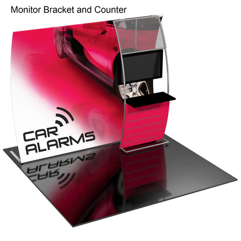 Formulate Trade Show Display - Monitor and Counter