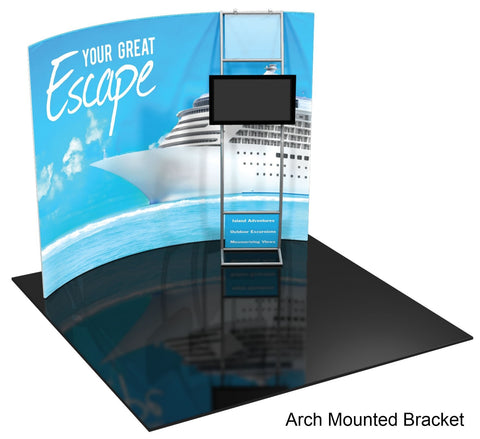 Curved Formulate Display with Monitor