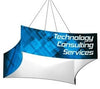 Trade Show Hanging Banners Squre Concave