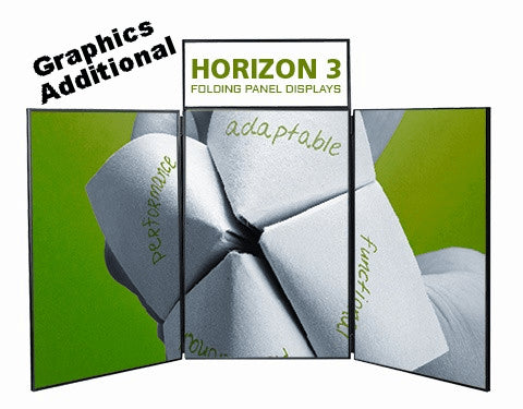 Horizon 3 Folding Fabric Panel Display