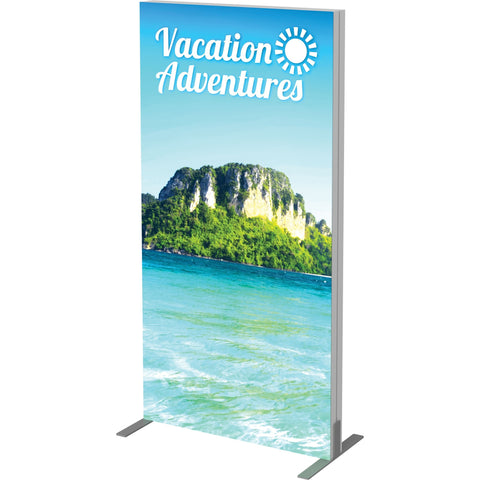 Vector Frame Tower Tension Fabric Light Box Display