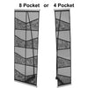L1 Fabric Literature Rack - 4 and 8 Pocket Variations