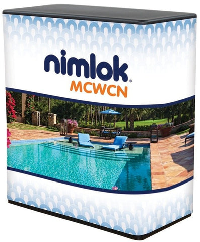 NIMLOK MCWCN Trade Show Case Graphic Podium