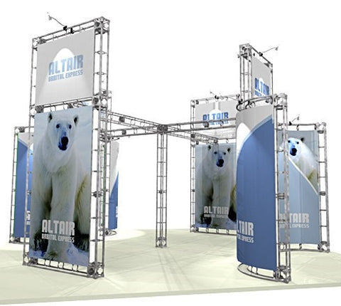 Trade Show Orbital Express Truss System Altair Front Side 20'