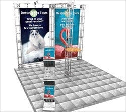 Trade Show Orbital Express Truss System Pluto Left