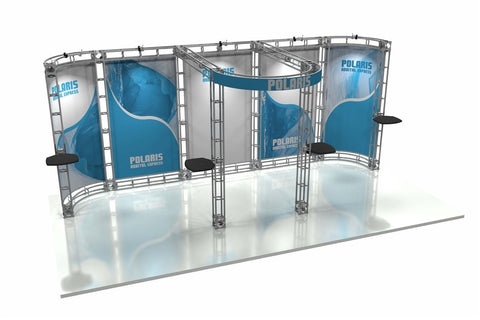 Trade Show Orbital Express Truss System Polaris Front 20'