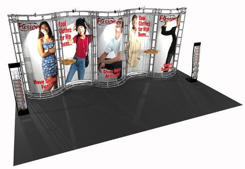 Trade Show Orbital Express Truss System Hydus Front Right 20'