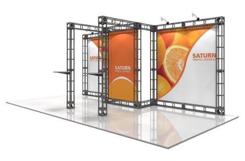 Trade Show Orbital Express Truss System Saturn Front Right 20'