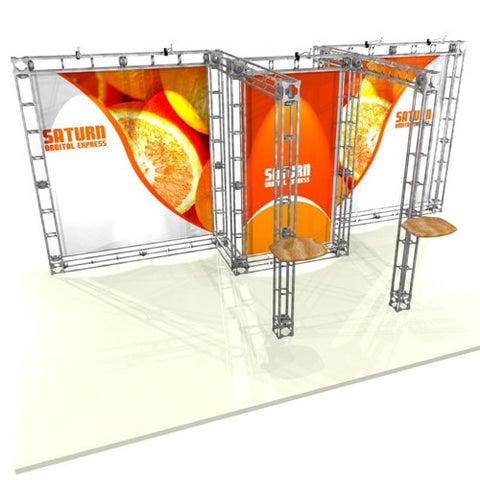 Trade Show Orbital Express Truss System Saturn Top Left 20'