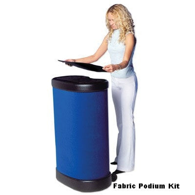 Orbus OCP Trade Show Case Podium with Model