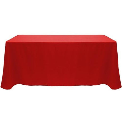 Trade Show Unprinted Table Cover Red Front