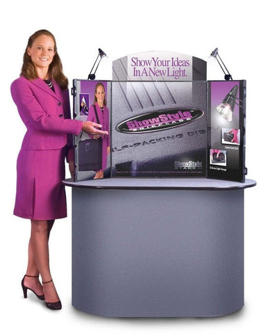 ShowStyle Briefcase Display Table Top