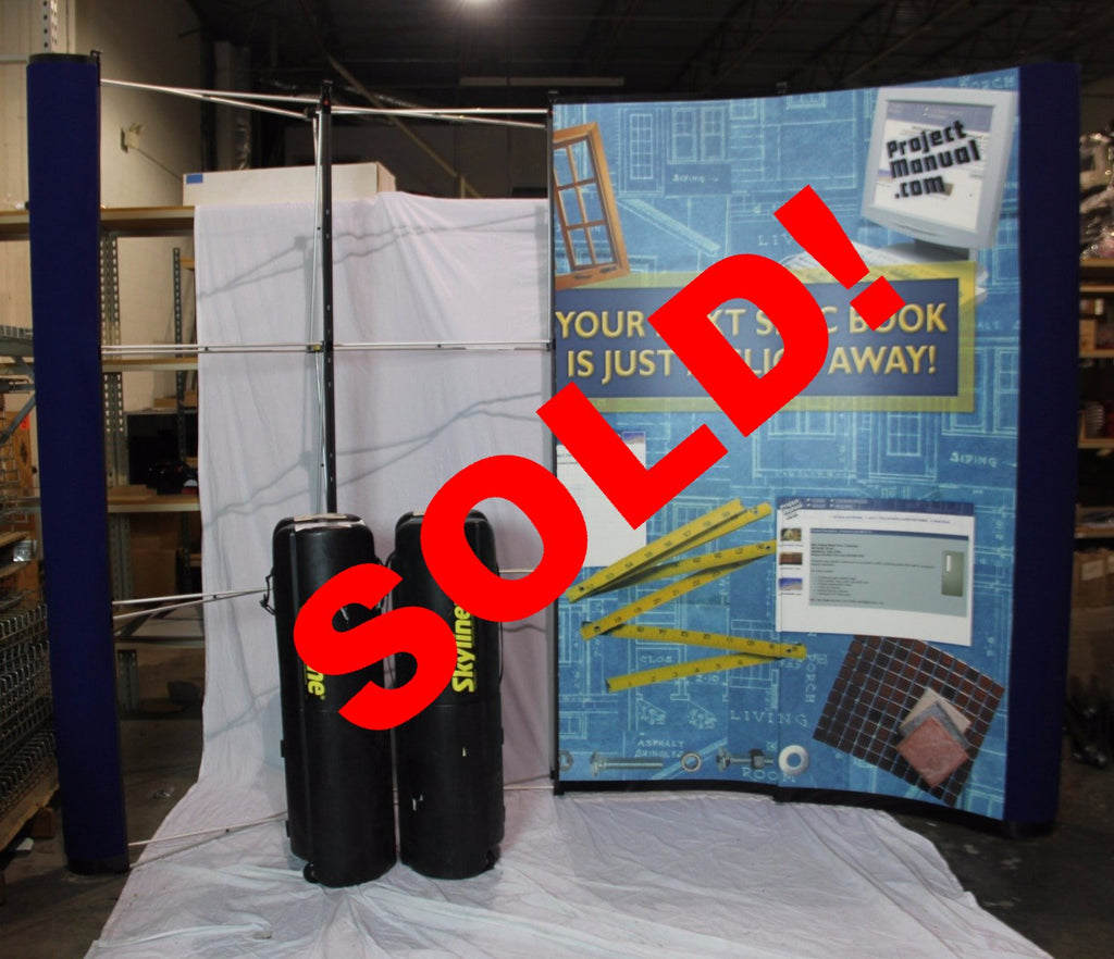 Skyline 10' Quest Pop-up Display System - Used