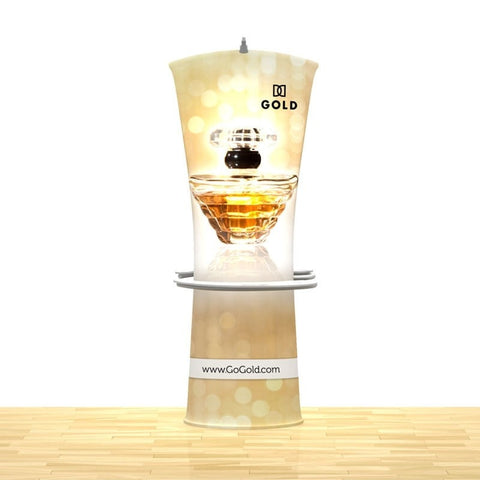 Stretch 3D Banner Stand - Curved