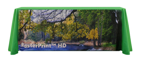 Green Trade Show Table Cover