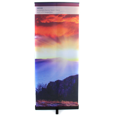 TSJ Premium Retractable Banner Stand