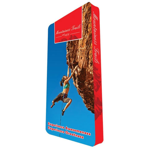 Side of 8x15 Wallbox Display - Double Sided