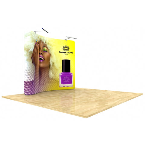 Side view of 8ft Wave Tube Display