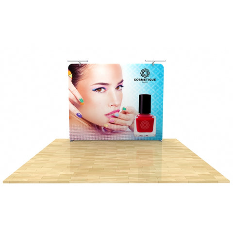 Wave Tube Tension Fabric Display