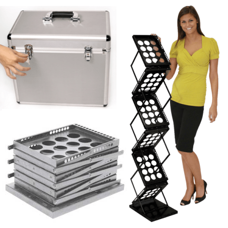 Zed Up 1 Literature Rack | Trade Show Joe