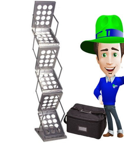 Zed Up 1 Literature Rack