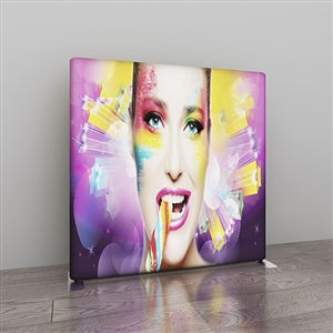 8′ Wave Tube Dynamic Flow-Motion® LED Trade Show Display