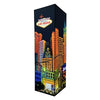 Wave Tube 10ft Tall Square Tower Display with Custom Fabric Graphic