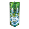 Wave Tube 10ft Backlit Square Tower Display with Custom Fabric Graphic