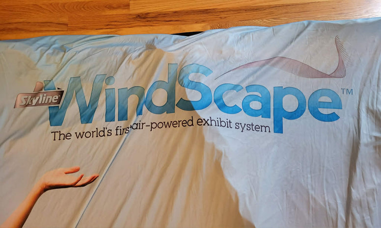 Skyline Exhibit - Windscape (10' Wide x 92" High)