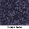 Grape Soda eco-friendly 28 oz. carpet tile color swatch — labeled