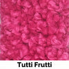 Tutti Frutti eco-friendly 28 oz. carpet tile color swatch — labeled